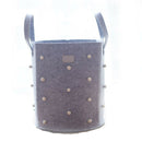 Handmade Cotton Felt Laundry Basket Kid's Toys Sundries Storage Basket Case