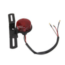 Red Motorcycle Stop Light for Cafe Racer Chopper Accs