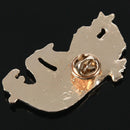 Polar Bear Shape Christmas Brooch Pin Gift Y9Y7