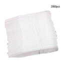 2000pcs PET Clear Plastic Formal Shirt Collar Stays Straightener Stiffen HHT