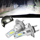 H7 LED Headlight Bulbs Conversion Kit Hi/Lo Beam 80W 4000LM 6000K Super Bright3C
