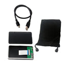 Hard Drive Aluminium Enclosure USB 2.0 to CE ZIF 40Pin Hard Disk External Case