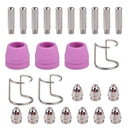 26 Plasma Cutter Cutting Consumable Torch Electrode Tip fit for SG55 AG60 WSD-60