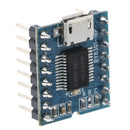 BY8301-16P SSOP2 MP3 aduio serial voice SPI FLASH module`3W amplifier micro USB`