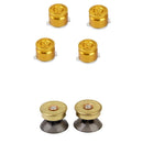 6 Pcs Replacement Thumbstick Bullet Buttons for Sony PS4 Game Controller