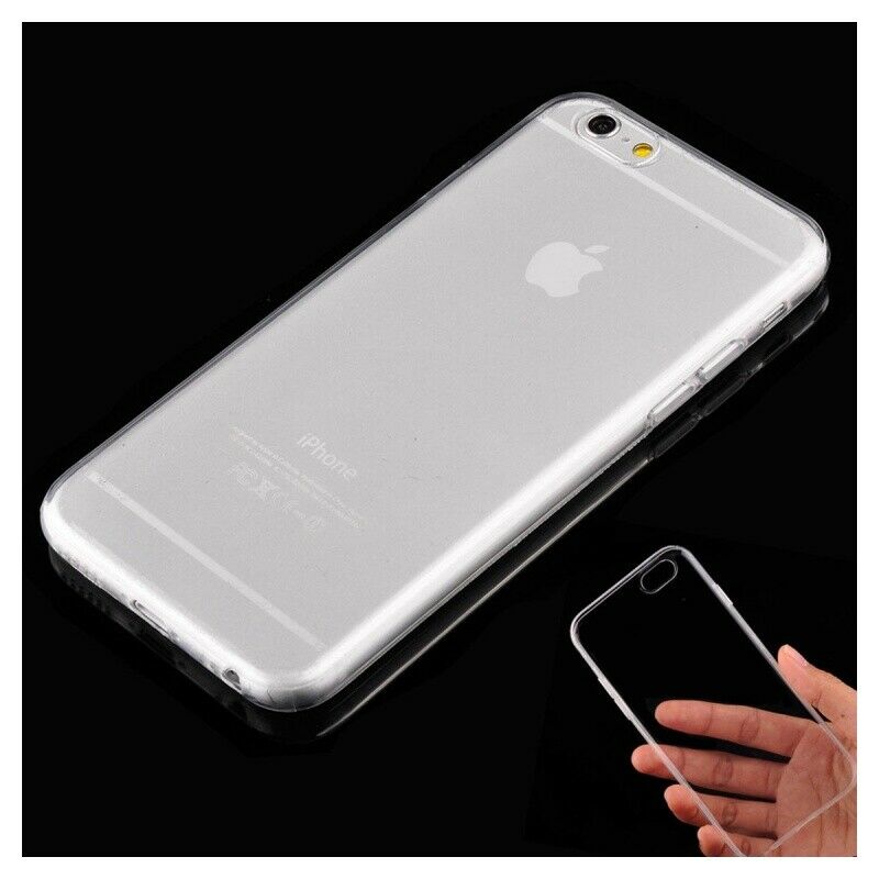 5X(Ultra Thin Transparent Crystal Clear Soft TPU Case Skin Cover For iPhon I4O2)