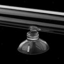 2x High Quality Aquarium Clear Shrimp Feeding 300mm Tube and Square Food Dish