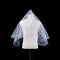 1 x Women 150cm white one layer short wedding bridal veils  Gw