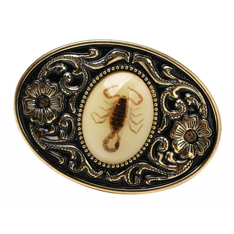 Western Belt Buckle Classic Metal Belt Buckle for Men Women