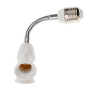 E27 Socket Base Lamp Extender Splitter Dual Adapter Converter For LED