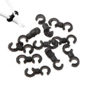 20pc Bicycle Rotating S-Hook Mountain Bike Brake Gear Buckle Cable Clips Holder