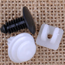 150Pcs Car Panel Bumper Push Pin Rivet Clip Fender Retainer Fastener Trim 6 Size