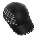Half Helmet Black Flat DOT Approved For Motorcycle Cruisers, Choppers