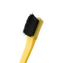 Beauty Double-sided Edge Control Hair Comb Eyebrow Brush Combs (Yellow) A