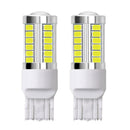 2pcs LED Bulbs 7443 33SMD 5730 3W 6000K 1200LM Car Brake Tail Driving Lamp