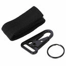 Nylon Belt Hanging Clip Carabiner Hook Loop Key Holder Outdoor