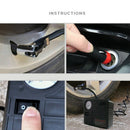 Portable Air Compressor Pump 150 Psi-Dc 12V Auto Tire Inflator Gauge Car Pu C3Q8