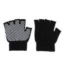 2 Pair Non Slip Yoga Gloves Women Men Anti-skid Pilates Dance Workout Glove