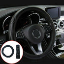 Universal_Auto Car Steering Wheel Cover Leather Breathable Anti-slip Black