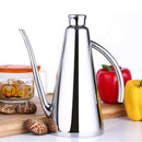 1X(304 Stainless Steel Oil Pot Dustproof Insect Proof Leak Proof Cover Long
