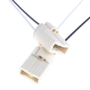 5x G9 Socket Cable Ceramic Connector LED Light Lamp Bulb Holder Base Supplies LJ