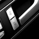 4Pcs Car Door Unlock Buttons Sequins Decoration Cover Trim For Mercedes Ben