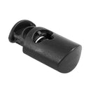 28 mm x 15 mm Cord Stopper Drawstring Stopper, Black, 20 Pieces K4I3