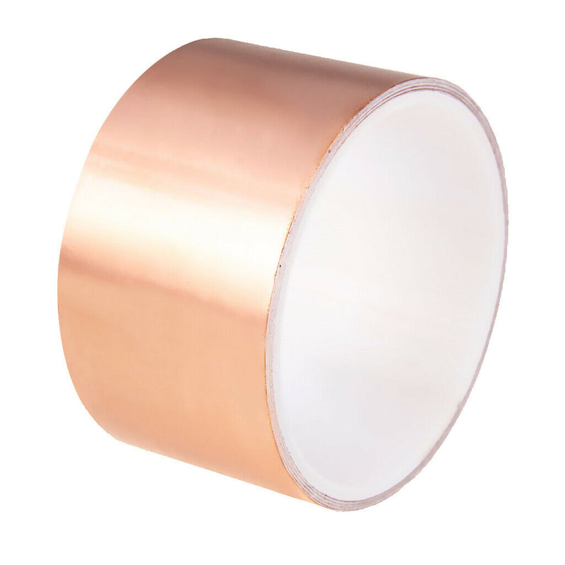 50mm X 3 Metre Guitar Shielding Copper Foil Conductive Tape Self Adhesive -