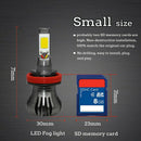 H8/H9/H11 LED Headlight Bulb 3000k 4800LM DC12V-24V Yellow Fog Light tgb