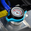 Universal Car Thermost Radiator Cap Cover & Water Temp Gauge Meter 1.1Bar  3C