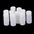 10PCS Plastic Reagent Bottles Medicine Sample Vials Liquid Holder Useful Tool FT