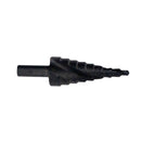 1* New Black Nitride Spiral Groove Triangle Shank Step Drill Bit Pagoda Drill
