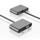 4 in-1 USB C Type-C To HDMI 4K VGA USB3.0 Audio Video Adapter K4U3 Charger I5Q8