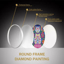 Cat DIY Diamond Painting Pink Tassels Special Shape Drill for Home Pendants
