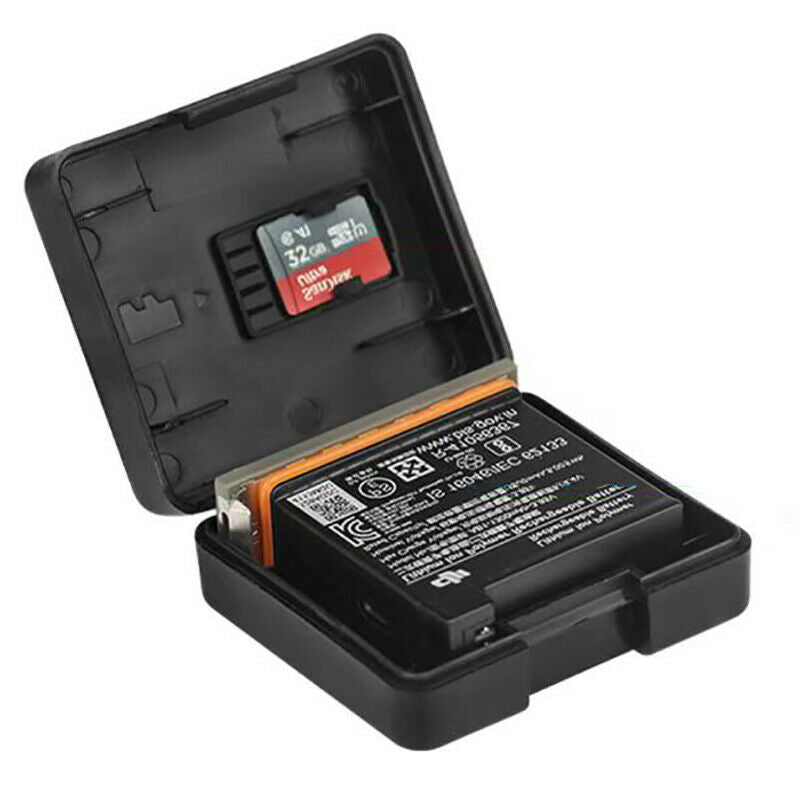 Black Battery Storage Box Case Cover Black for DJI OSMO Action Pocket Batteries