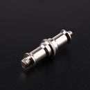 8x Double End Stud 1/4-Inch to 3/8" Male Adapter Converter for Light Stand