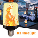 E27 96LED Dynamic Flame Light Torch Fire Bulb Lamp Outdoor Home Wall Decor Lamp