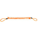 Disc Lock Reminder Cable Bike Motorcycle Safety Lanyard Spring Coil Rope