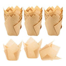 200 Pieces Tulip Cupcake Liner Baking Cups Paper Cupcake and Muffin Baking