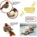 Interactive Cat Toys Animal Sound Interactive Squeaking Cat Toys Melody Cha