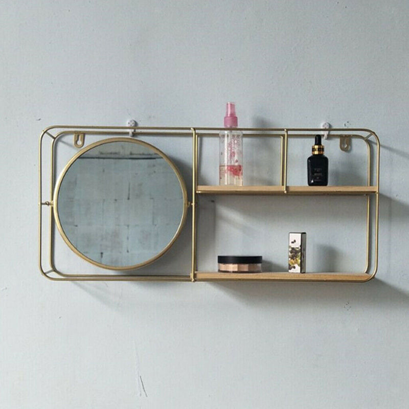 Nordic Iron Wall Shelf Sundries Storage Rack