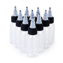 10X 30ml Empty PLASTIC Tattoo Ink Pigment Bottles  Airbrush Paint Supply 3c ME