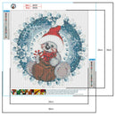 Full Drill Diamond Painting Xmas Animal Embroidery Rhinestone Art (JH067)