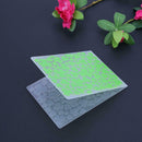 1pc Three Leaves of Grass Plastic Embossing Folder For Scrapbook DIY Album