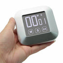 Kitchen Timer 0-99 Minutes Touch Screen LCD Backlight Digital Timer Alarm C D2R9