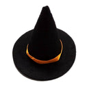 10Pcs Wine Bottle Cover Mini Halloween Witch Hat Festival Party Decoration  H1H5