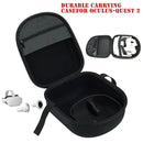 For Oculus Quest 2 VR Travel Carrying Case VR Headset Controller Carry Storage