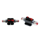 2x Car Stereo Audio 12V/24V 20A In-Line Manual Reset High Current Trolling