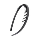 Best Mens Toothed Sports Football Soccer Headband Hair Band Black Gift