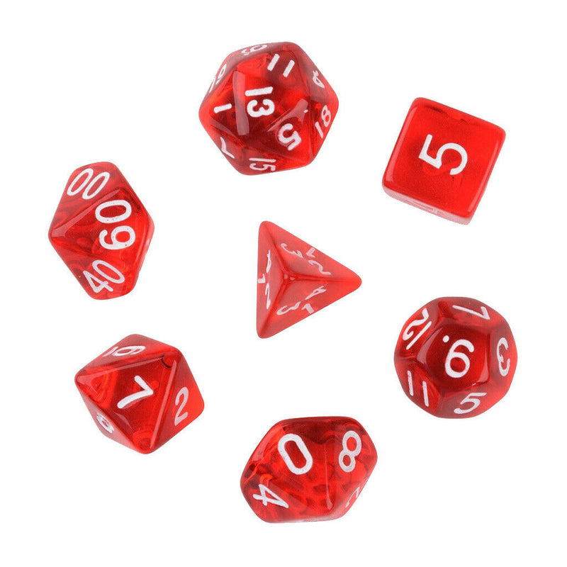 14 Pack Polyhedral Dice Set D4 D6 D8 D10 D12 D20 Dice for D&D RPG MTG